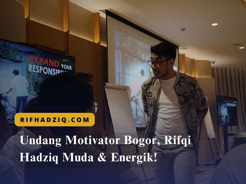 Undang Motivator Bogor, Rifqi Hadziq Muda & Energik!